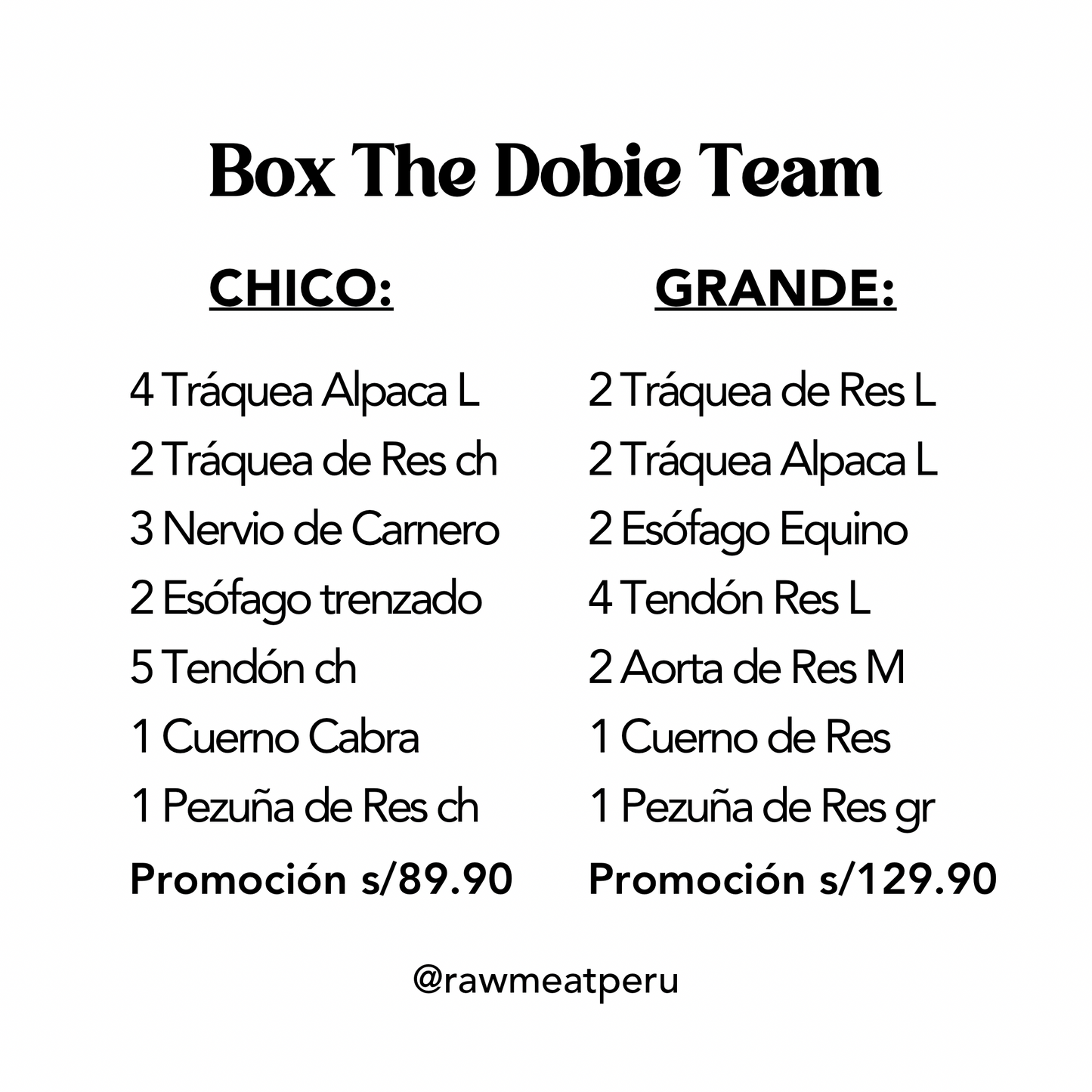Box The Dobie Team